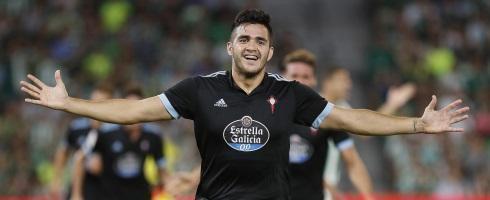 Celta Vigo striker Maxi Gomez