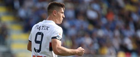 Genoa striker Krzysztof Piatek