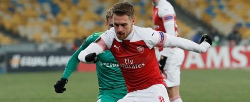 Arsenal midfielder Aaron Ramsey