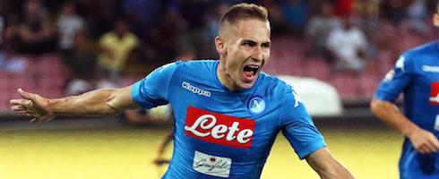 Napoli midfielder Marko Rog