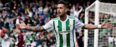Real Betis striker Sergio Leon 