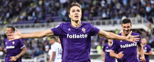 Fiorentina star Federico Chiesa.