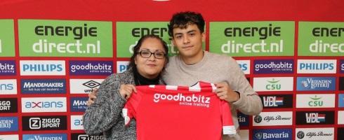 PSV Eindhoven midfielder Richard Ledezma 