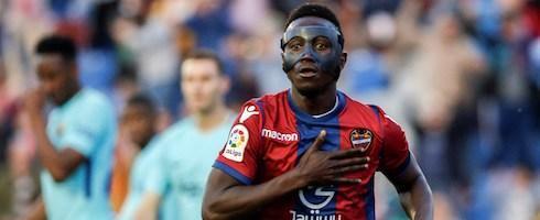 Levante forward Emmanuel Boateng