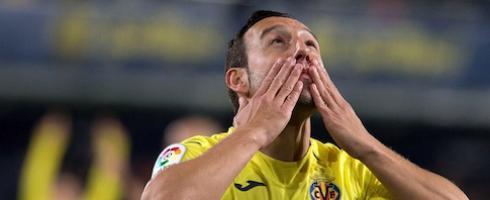 Villarreal playmaker Santi Cazorla