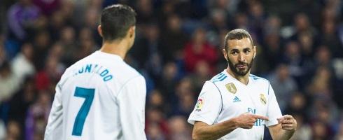 Cristiano Ronaldo and Karim Benzema at Real Madrid