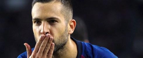 Barcelona defender Jordi Alba