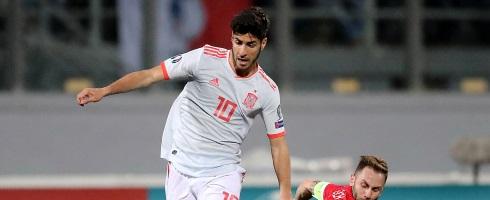 Spain forward Marco Asensio