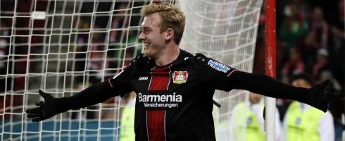 Bayer Leverkusen forward Julian Brandt