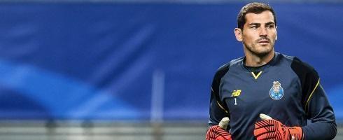 Porto goalkeeper Iker Casillas