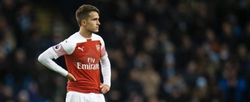 Arsenal midfielder Denis Suarez