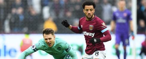 West Ham United winger Felipe Anderson