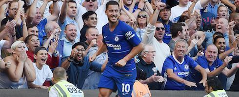 Chelsea star Eden Hazard