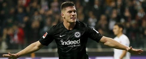 Eintracht Frankfurt striker Luka Jovic