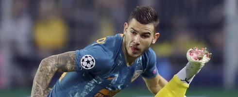Atletico Madrid defender Lucas Hernandez