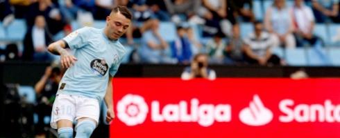 Celta Vigo striker Iago Aspas on La Liga shortlist