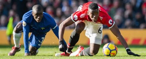 N'Golo Kante and Paul Pogba