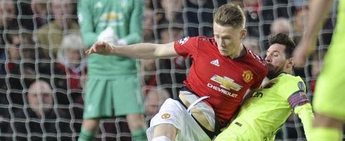 Manchester United midfielder Scott McTominay 