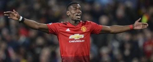 Manchester United midfielder Paul Pogba