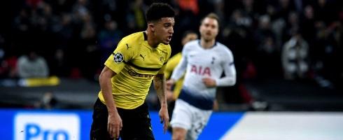 Borussia Dortmund winger Jadon Sancho