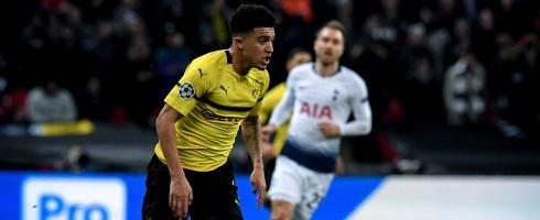 Borussia Dortmund winger Jadon Sancho