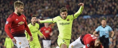 Barcelona midfielder Sergi Roberto