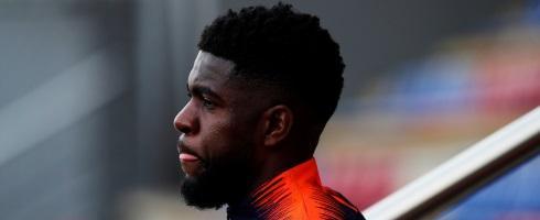 Barcelona defender Samuel Umtiti