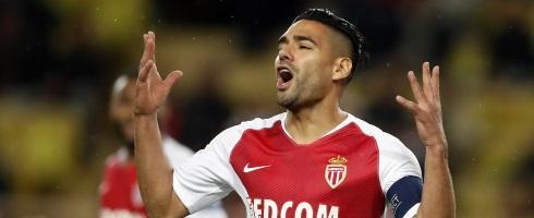 Monaco striker Radamel Falcao