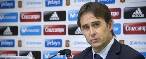 Former Real Madrid boss Julen Lopetegui