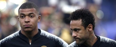 Kylian Mbappe and Neymar at Paris Saint-Germain