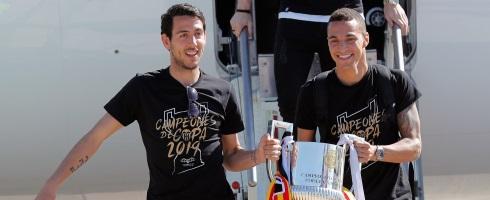Valencia duo Dani Parejo and Rodrigo Moreno