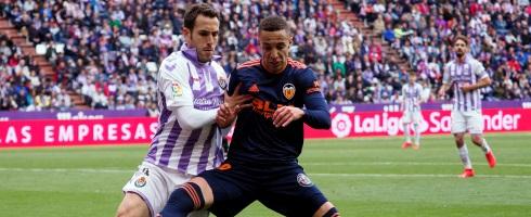 Real Valladolid against Valencia