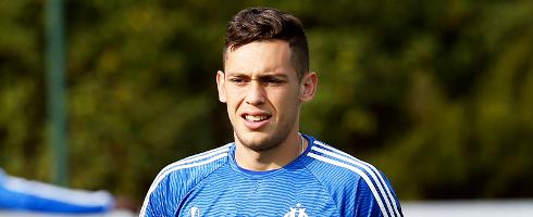Marseille midfielder Lucas Ocampos