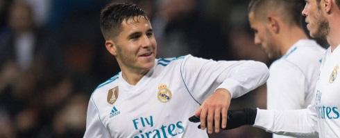 Real Madrid defender Alvaro Tejero