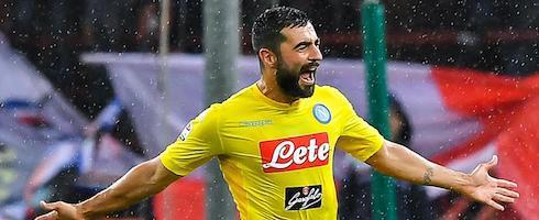 Napoli defender Raul Albiol