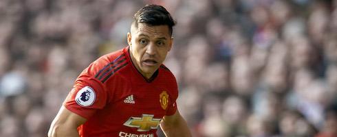 Manchester United forward Alexis Sanchez