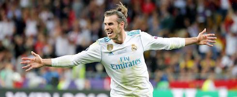 Real Madrid forward Gareth Bale