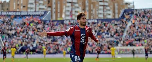 Levante midfielder Jose Campana
