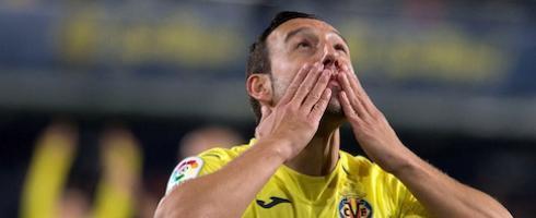 Villarreal midfielder Santi Cazorla