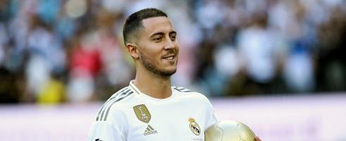 Real Madrid star Eden Hazard