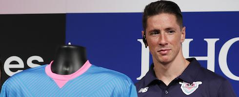 Atletico Madrid striker Fernando Torres