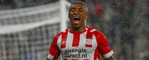 PSV winger Steven Bergwijn