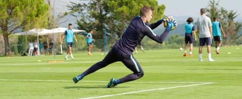 Athletic Bilbao goalkeeper Jokin Ezkieta