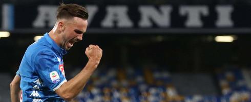 Napoli midfielder Fabian Ruiz