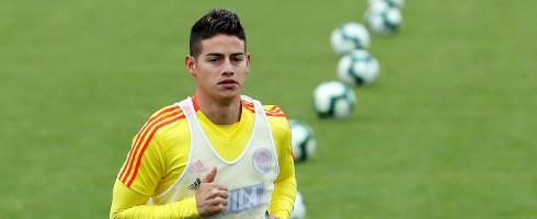 Real Madrid playmaker James Rodriguez