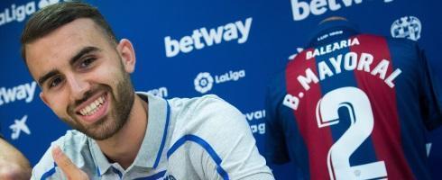 Levante forward Borja Mayoral