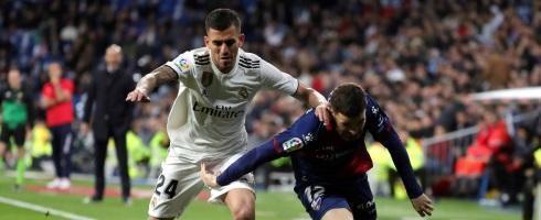 Real Madrid midfielder Dani Ceballos