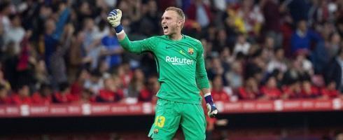 Valencia goalkeeper Jasper Cillessen