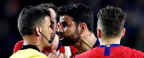 Atletico Madrid striker Diego Costa
