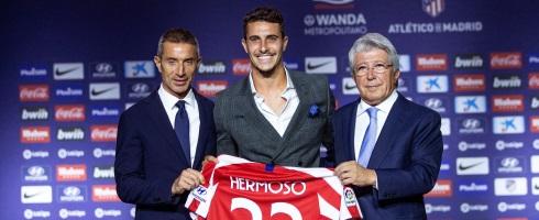 Atletico Madrid defender Mario Hermoso